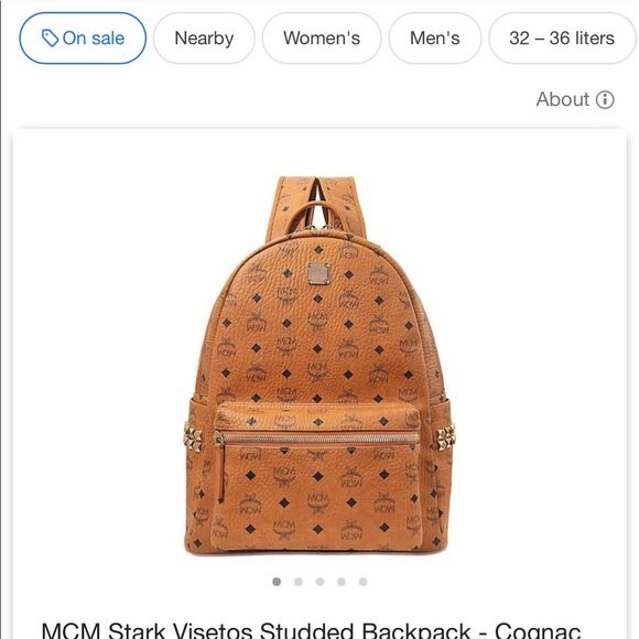 Mcm backpack large - Picture 4 of 5